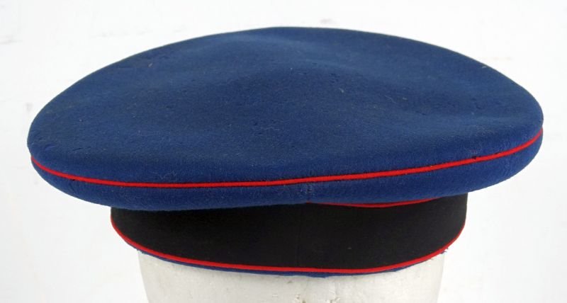 Imperial Baden Landwehr Officer Dunkleblau Visor Cap — image 5
