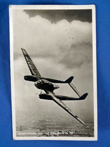 Postcard of the Focke-Wulf Uhu ('Eagle Owl') Reconnaissance Aircraft
