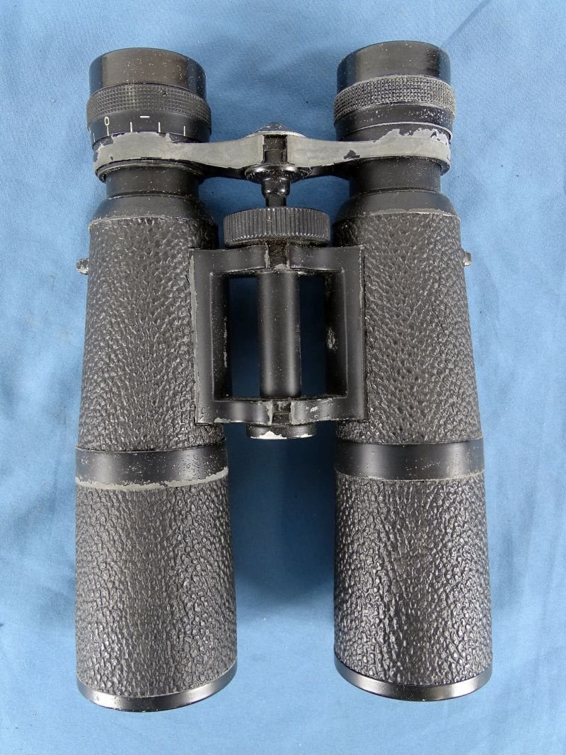 Cased WWII German Hensoldt Wetzlar Jagd-Dialyt 6 x 42 Binoculars — image 2