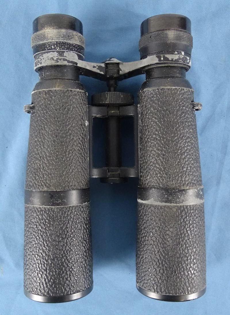 Cased WWII German Hensoldt Wetzlar Jagd-Dialyt 6 x 42 Binoculars — image 3