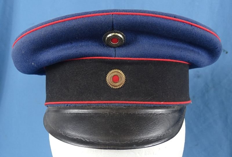 Imperial German Lippe Technical Troops Visor Cap — image 2