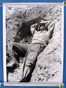1942 Official Photograph: Afrika Korps Soldier Grabs Sleep in a …