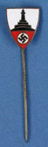 German War Veteran Organization Member Stickpin