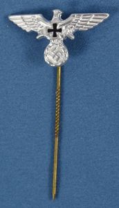 Third Reich War Veteran Organization Member Stickpin