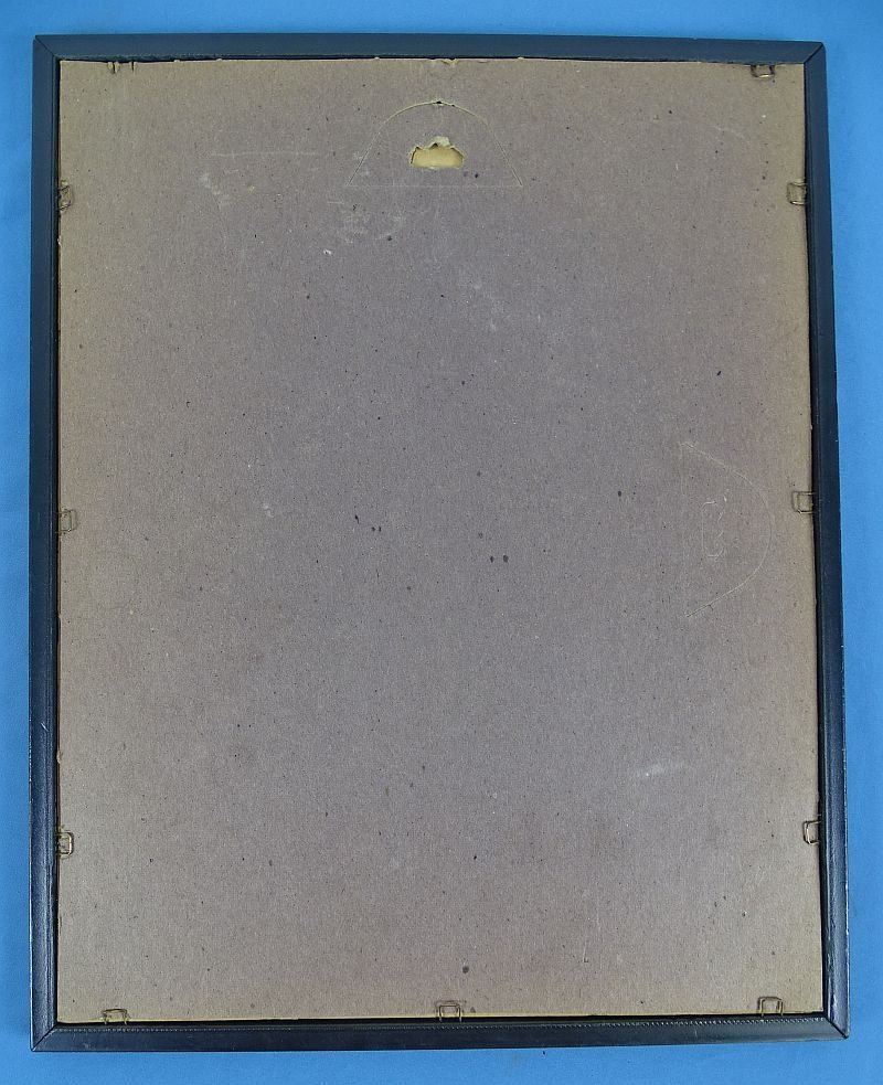 Framed 1943 National Socialist Engineering Association Document Signed by Gebhard Himmler, Brother of Heinrich Himmler — image 3