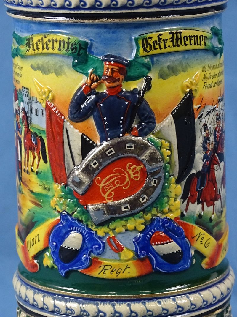 Named Imperial German 6th (Thuringian) Uhlan Regiment Reservist Stein — image 2
