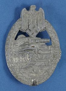 Uncommon German Army / Waffen SS Panzer Assault Badge in …