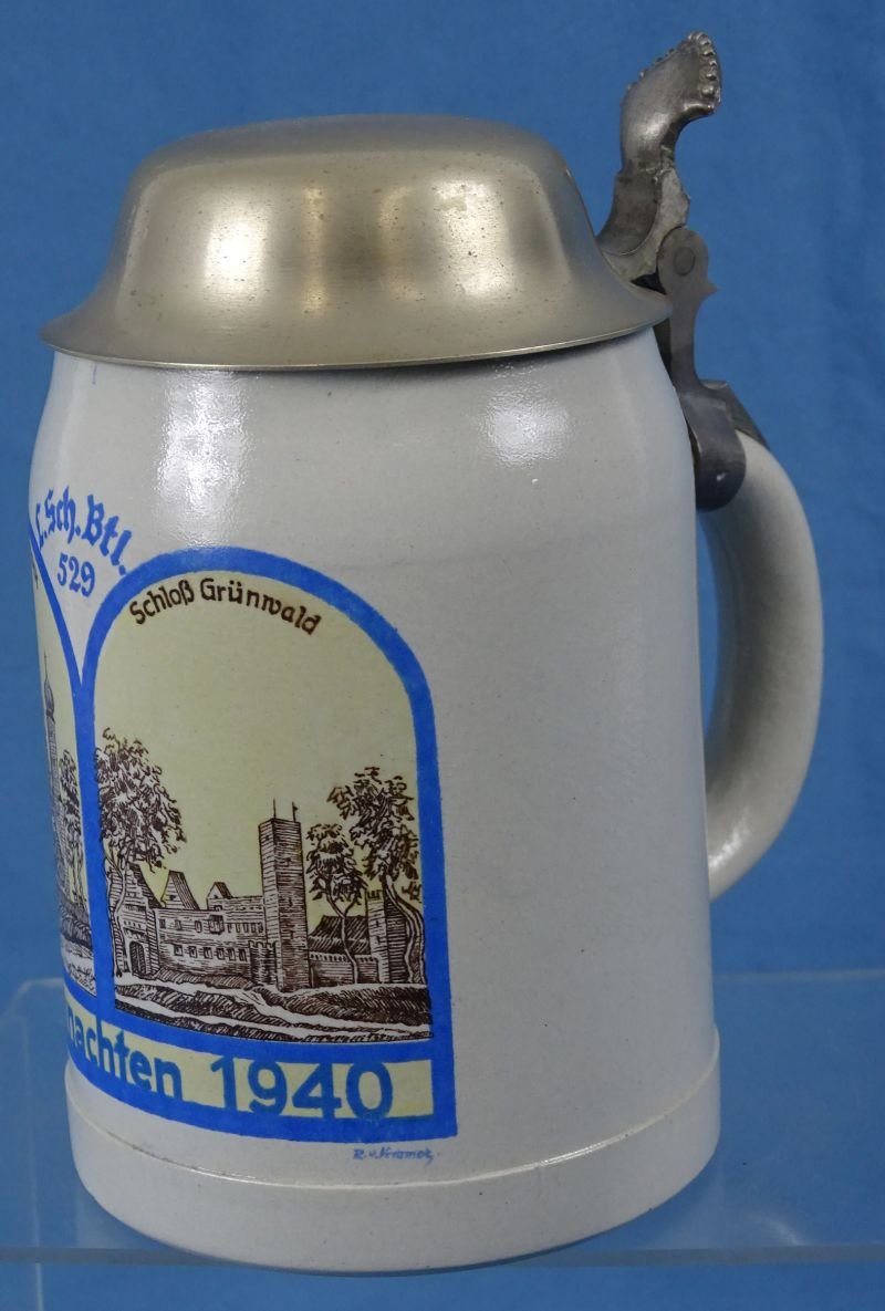Christmas 1940 Landesschützen Battalion 529 Service Stein — image 2