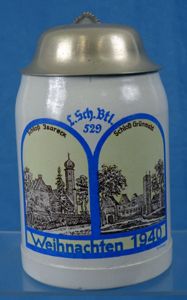 Christmas 1940 Landesschützen Battalion 529 Service Stein