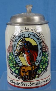 Named 1941-1942 Army Farrier Training Course Service Stein