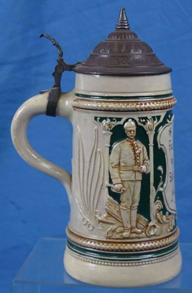 Imperial German Firefighter Service Stein — image 4