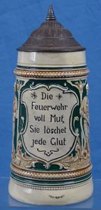 Imperial German Firefighter Service Stein