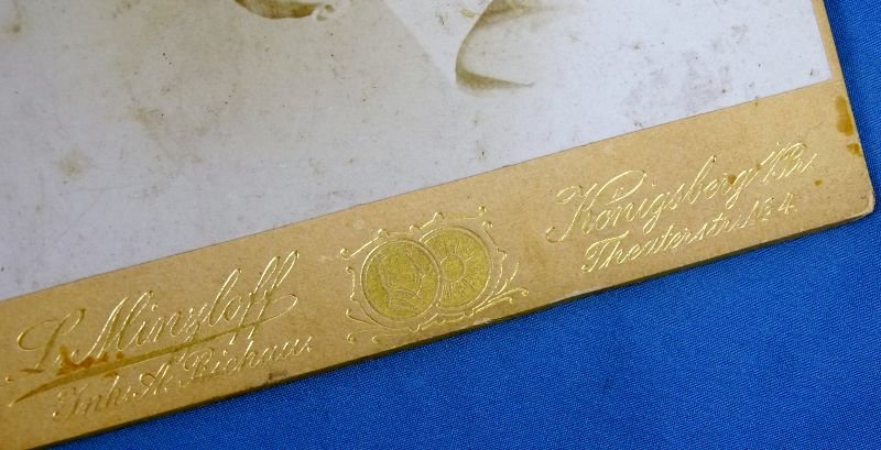 Franco-Prussian War Two Place Medal Bar with the Veteran's Family Photograph — image 6