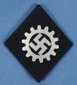 DAF Labor Front Sleeve Diamond with RZM Tag