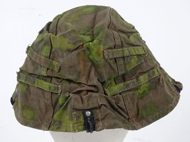 Waffen SS Blurred Edge Camouflage Helmet Cover — image 4