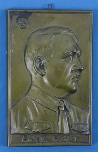Adolf Hitler Plaque