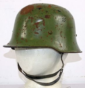 Green M34 Fire Police Helmet