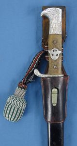 Short Police Dress Bayonet by Julius Krebs with Frog and …