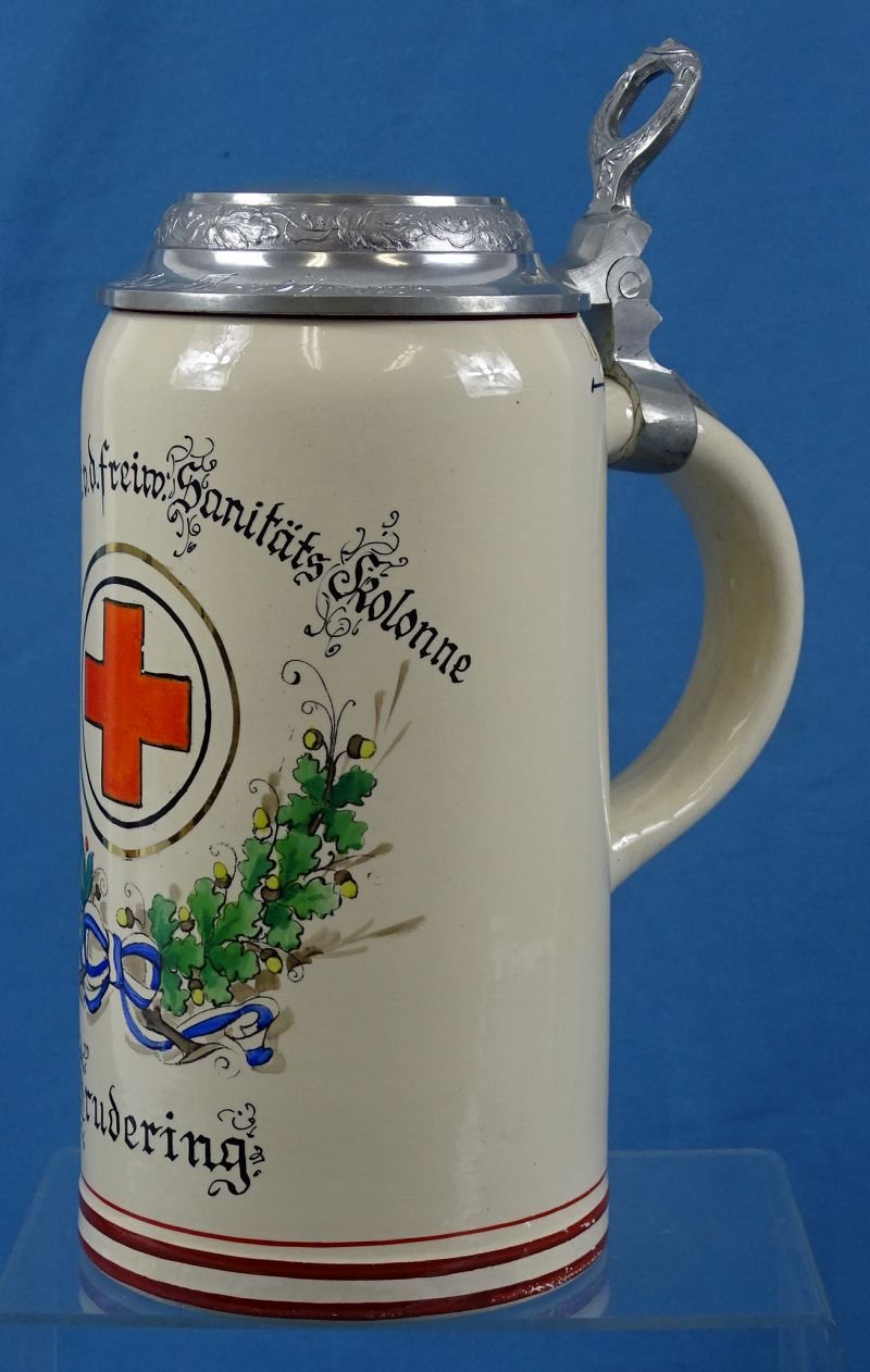 Named Mettlach Stein for a Medical Assistance Volunteer in the Trudering Borough of Munich — image 2