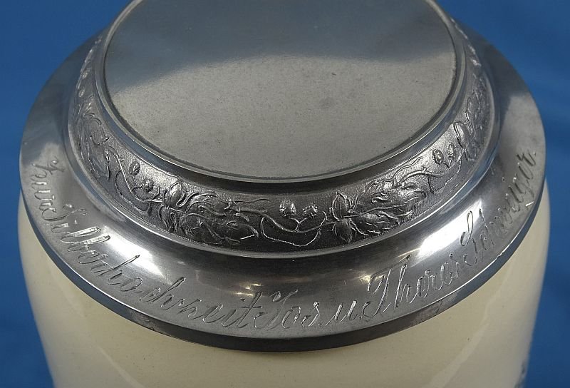 Named Mettlach Stein for a Medical Assistance Volunteer in the Trudering Borough of Munich — image 3