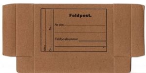 Unused Small WWII German Feldpost Box