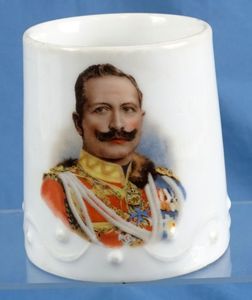 Kaiser Wilhelm II Porcelain Cup