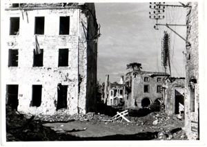Photograph of Bombed French Town La Pallice, July 20, 1944, …