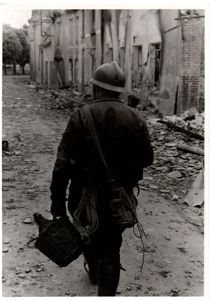 German Photograph of French Soldier June 13, 1944 – 5-1/4″ …