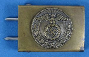 Small SA EM/NCO Brass Buckle