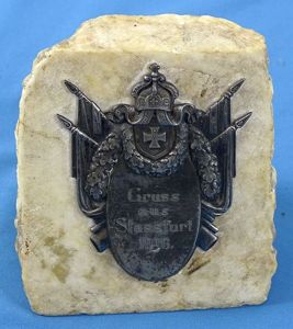 1916 Imperial German Desk Display Piece