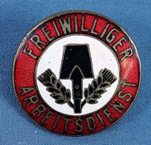 Freiwilliger Arbeitsdienst Badge