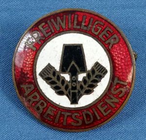 Freiwilliger Arbeitsdienst Badge