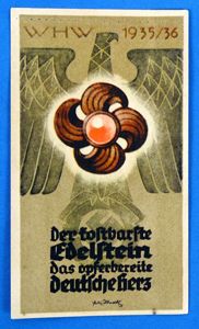1935-1936 Winterhilfswerk Campaign Package Label