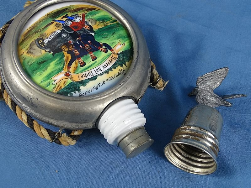 Named Imperial German 172nd (3rd Upper Alsatian) Infantry Regiment Reservist Flask — image 4