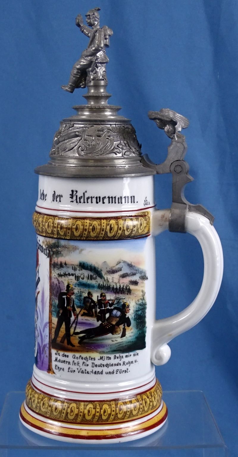 Named Imperial German 5th Garde Grenadier Regiment Reservist Stein — image 2