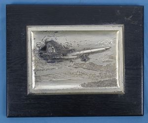 Third Reich Monoplane Plaque