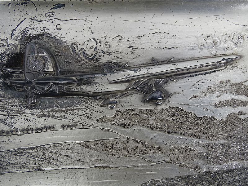 Third Reich Monoplane Plaque — image 2