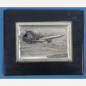 Third Reich Monoplane Plaque