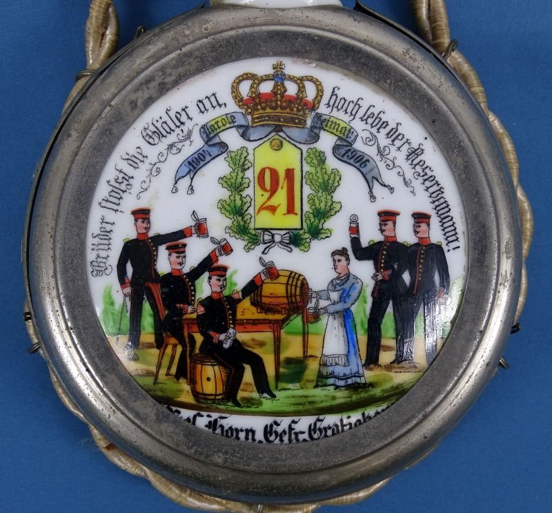 Named Imperial German 146th (1st Masurian) Infantry Regiment Reservist Flask — image 2