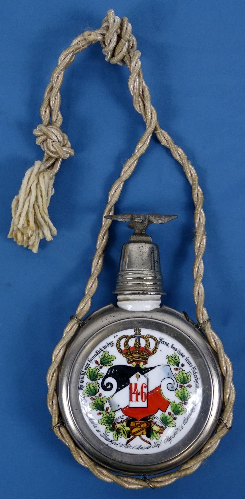 Named Imperial German 146th (1st Masurian) Infantry Regiment Reservist Flask — image 3