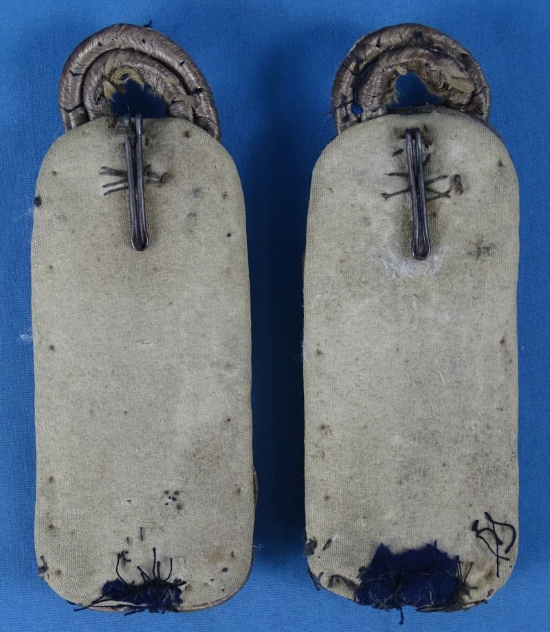 Pair of Imperial German Slip On Major Shoulder Boards — image 2