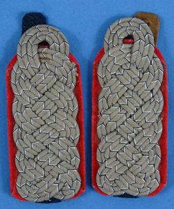 Pair of Imperial German Major Shoulder Boards