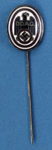DDAC German Automobile Association Member Stickpin