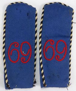 Pair of Imperial German 69th (7th Rhenish) Infantry Regiment 1 …