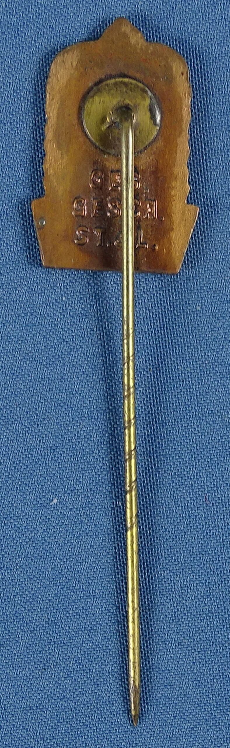 Deutscher Schutzenbund German Shooting Association Kleinkaliber Bronze Award Stickpin by Steinhauer & Luck — image 2