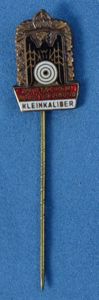 Deutscher Schutzenbund German Shooting Association Kleinkaliber Bronze Award Stickpin by …