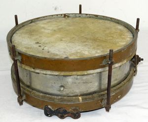 Allgemeine SS Marching Drum RZM M10/21/41