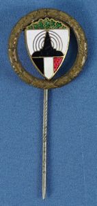 Kyffhauserbund Veteran Association Bronze Shooting Badge Stickpin