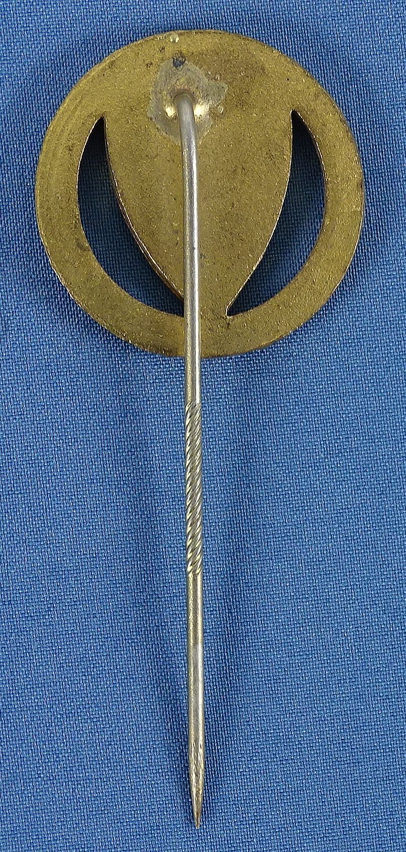 Kyffhauserbund Veteran Association Gold Shooting Badge Stickpin — image 2