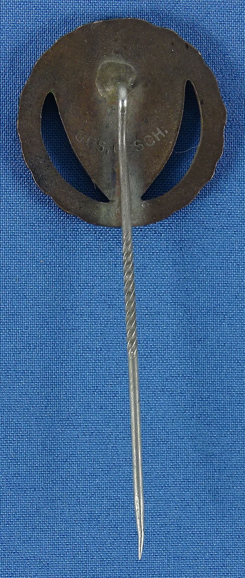 Kyffhauserbund Veterans Organization Bronze Shooting Award Stickpin — image 2
